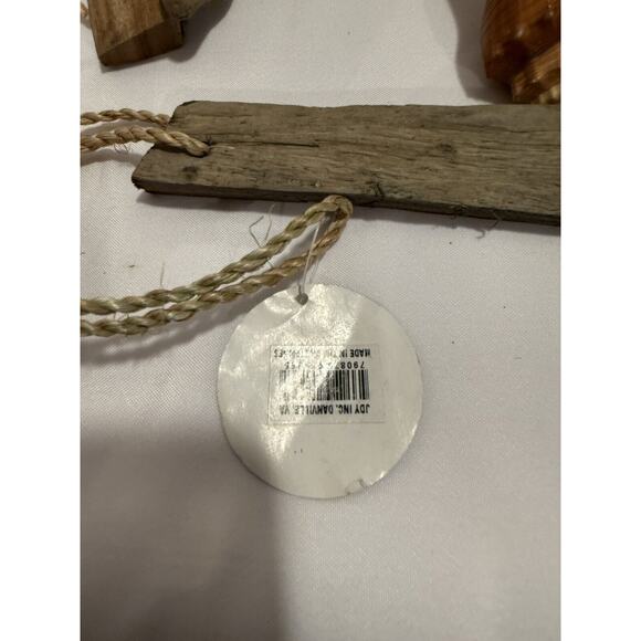 Driftwood & Shell Nautical Garland BoHo, Sea Ocean Natural Decor - Picture 9 of 10